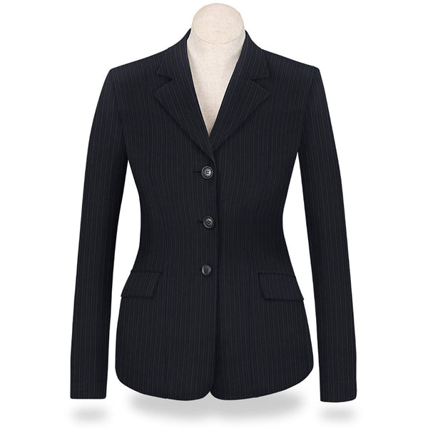 RJ Classics Monterey Orange Label Ladies Show Coat - Pinstripe
